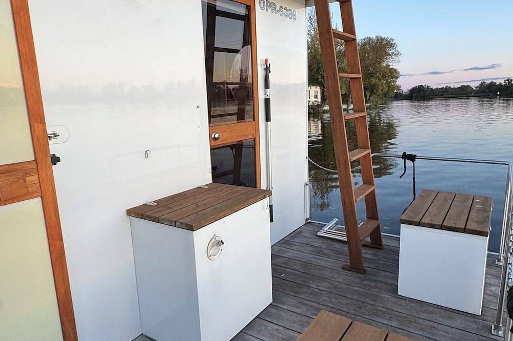 Hausboot in Berlin | Festliegend im Yachthafen Schmöckwitz · Mit Heizung in Treptow - Köpenick, Berlin