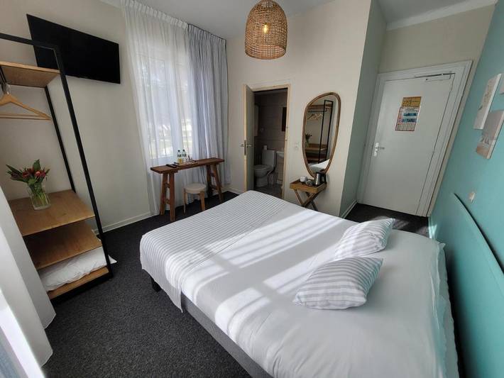 Hôtel pour 2 personnes, avec vue et terrasse dans Plage des Rochelets - 2
