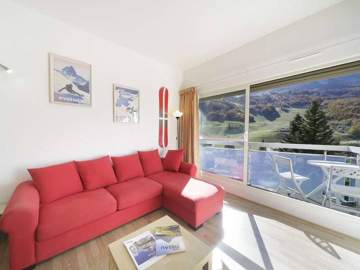 Estudio entero, Estudio con vista a la montaña - 6 pers. in Gourette, Eaux-Bonnes