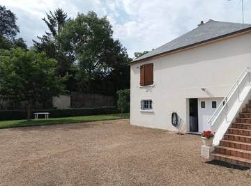 Appartement de vacances pour 3 personnes, avec jardin, animaux acceptés en Indre-et-Loire