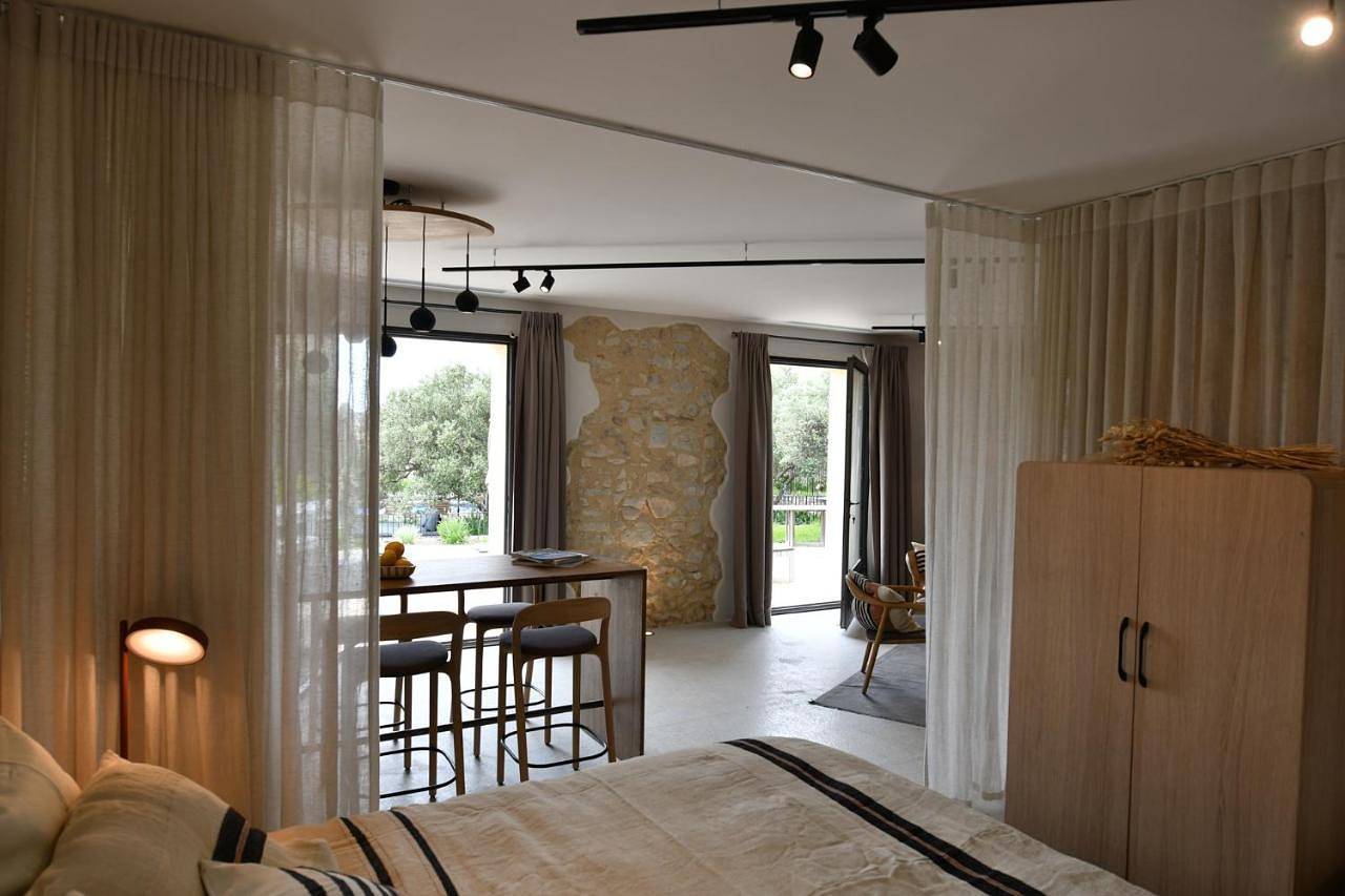 King Room with Garden View in Méthamis, Parc naturel régional du Mont-Ventoux