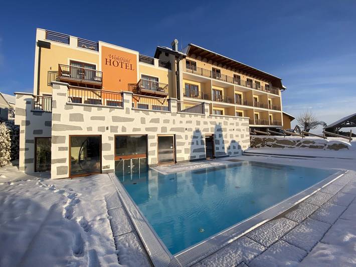 Hotel für 2 Personen, mit Pool und Garten sowie Sauna und Ausblick, mit Haustier