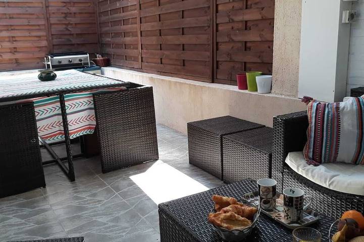 Maison de vacances pour 14 personnes, avec terrasse à Nice