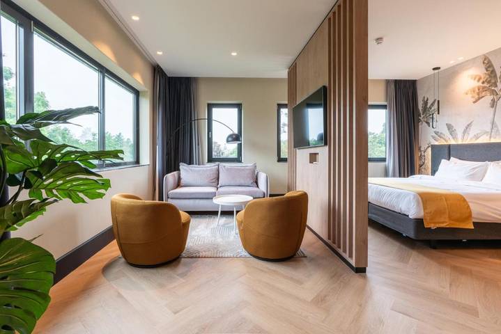 Hôtel pour 4 personnes, avec vue et jardin à Meppel
