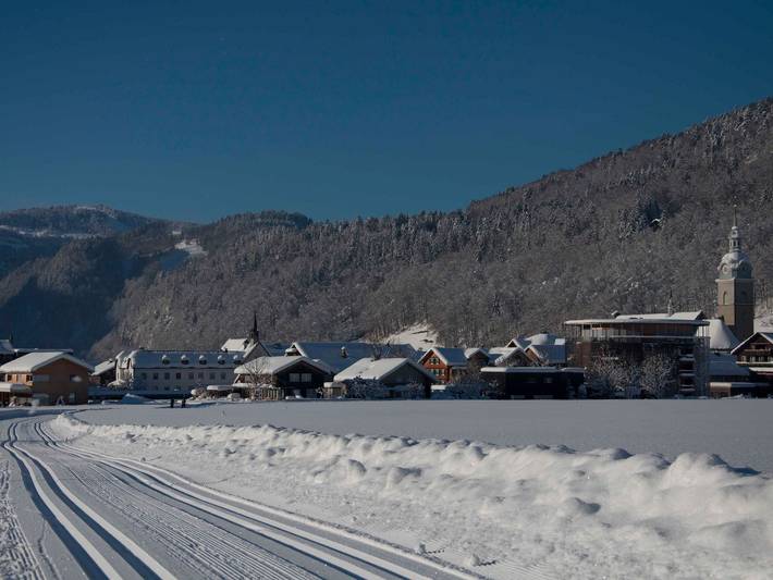 Ferienwohnung für 4 Personen, mit Ausblick und Garten in Bezau - 2