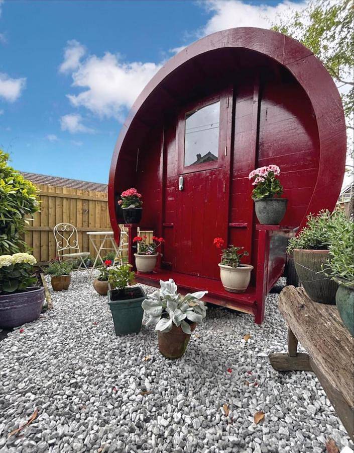 Camping para 2 personas, con terraza y jardín en Inglaterra