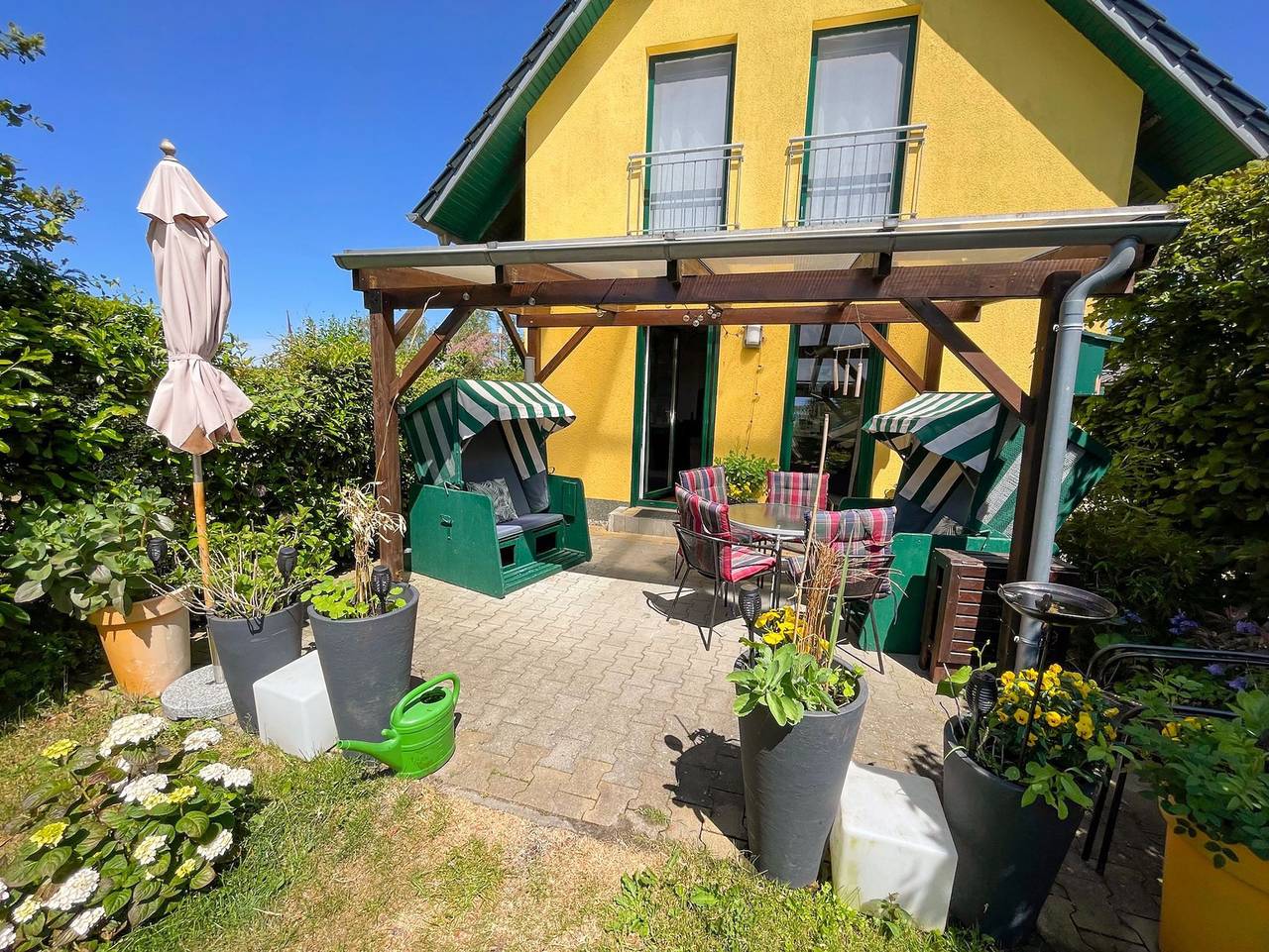 Ferienhaus am Saaler Bodden - Doppelhaushälfte in Neuendorf, Vorpommern