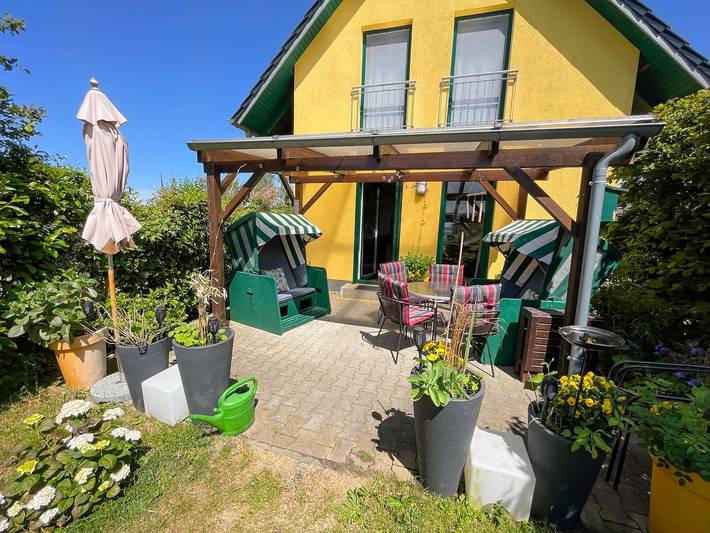 Ferienhaus für 7 Personen, mit Seeblick und Sauna sowie Terrasse, kinderfreundlich in Saal - 4