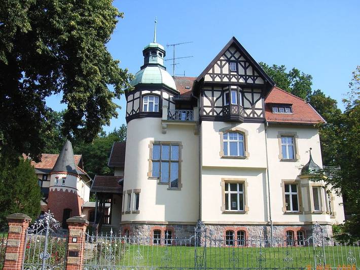 Villa für 15 Personen, mit Balkon und Terrasse sowie Garten in Oderbruch