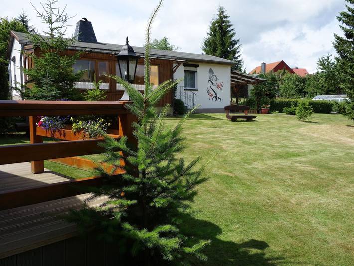 Ferienhaus für 4 Personen, mit Terrasse und Garten sowie Seeblick und Ausblick im Ostharz - 3