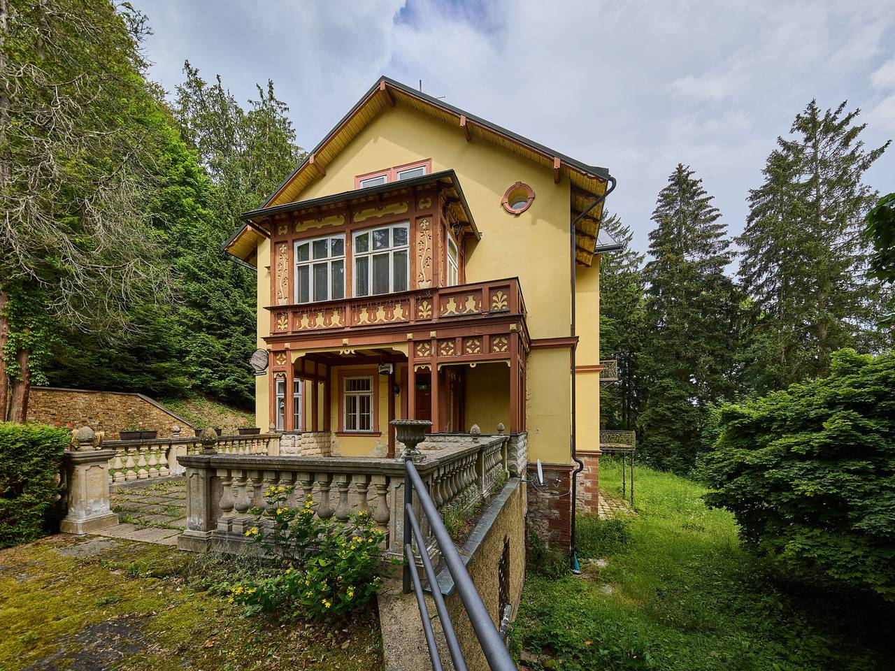 Ganze Wohnung, Villa Belvedere in Janské Lázně, Region Trautenau