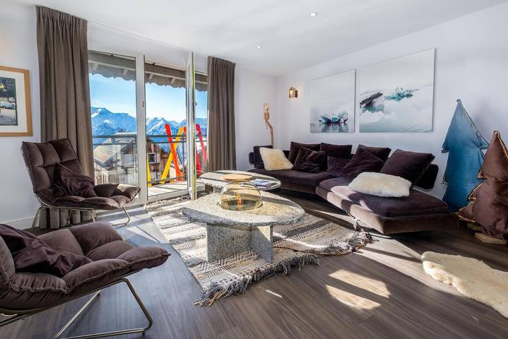 Vakantiewoning voor 12 personen, met Balkon in Huez