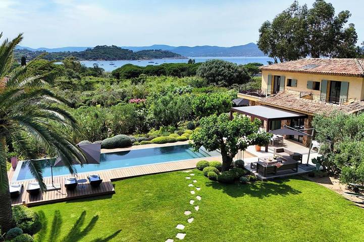 Villa mit pool für 12 Personen, mit Sauna in Saint-Tropez