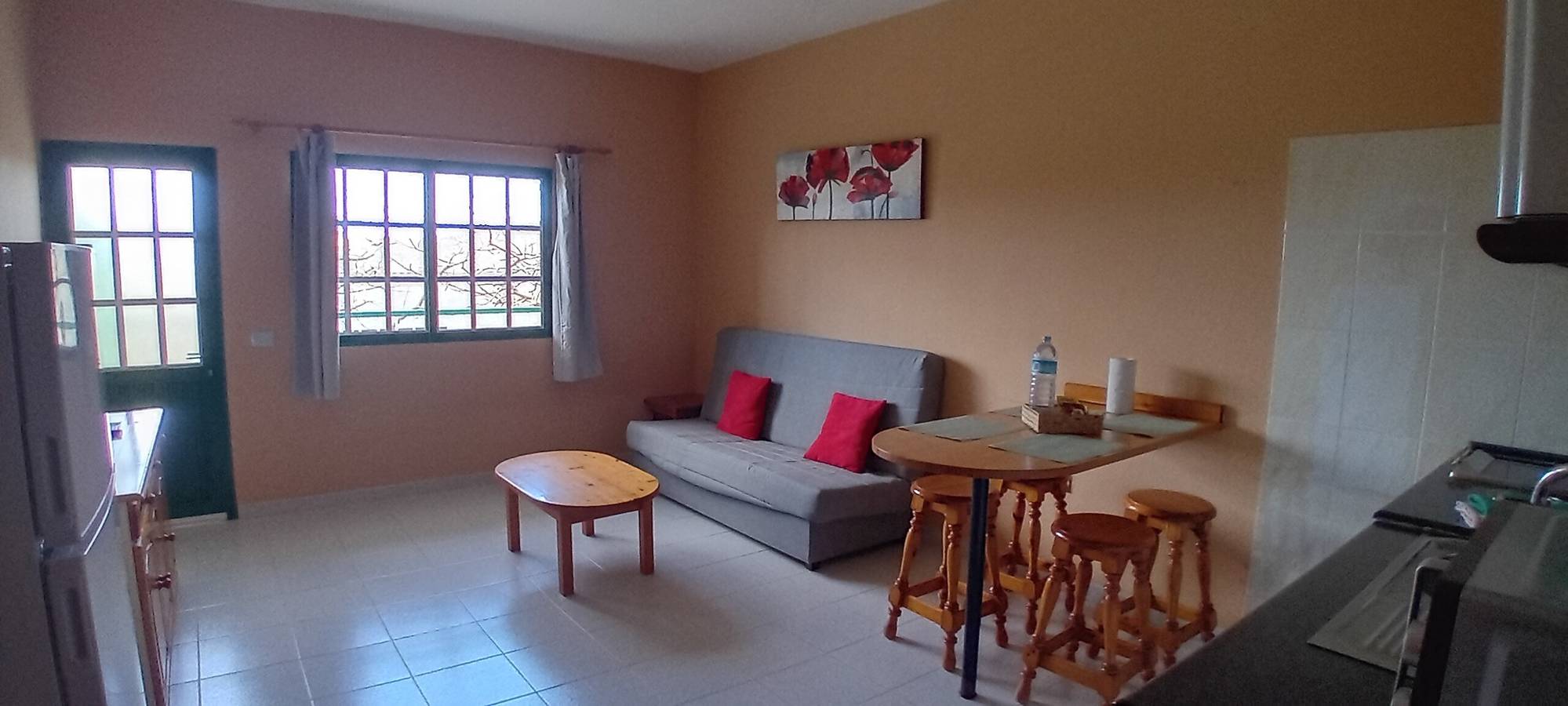 Appartement entier, Appartement de vacances pour 3 personnes avec terrasse in Las Puntas (El Hierro), Frontera