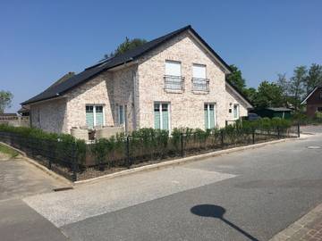 Ferienwohnung für 4 Personen, mit Terrasse und Garten in Westerdeichstrich