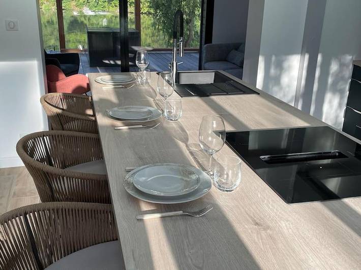 Location de vacances pour 6 personnes, avec jardin et vue à Andé - 3