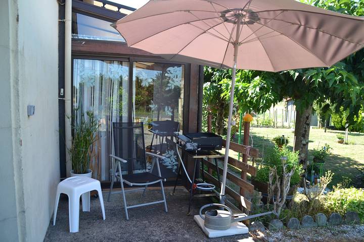 Chambre d’hôte pour 2 personnes, avec jardin