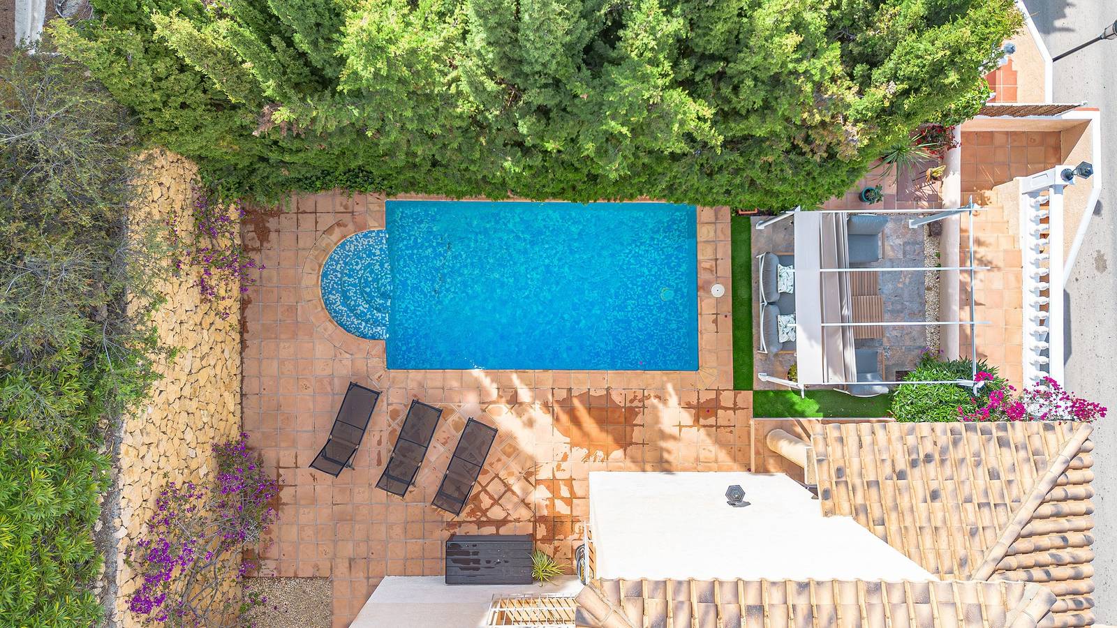 Casa de vacaciones 'Chalet Altea' con vistas al mar, Wi-Fi y aire acondicionado in Altea Hills, Altea