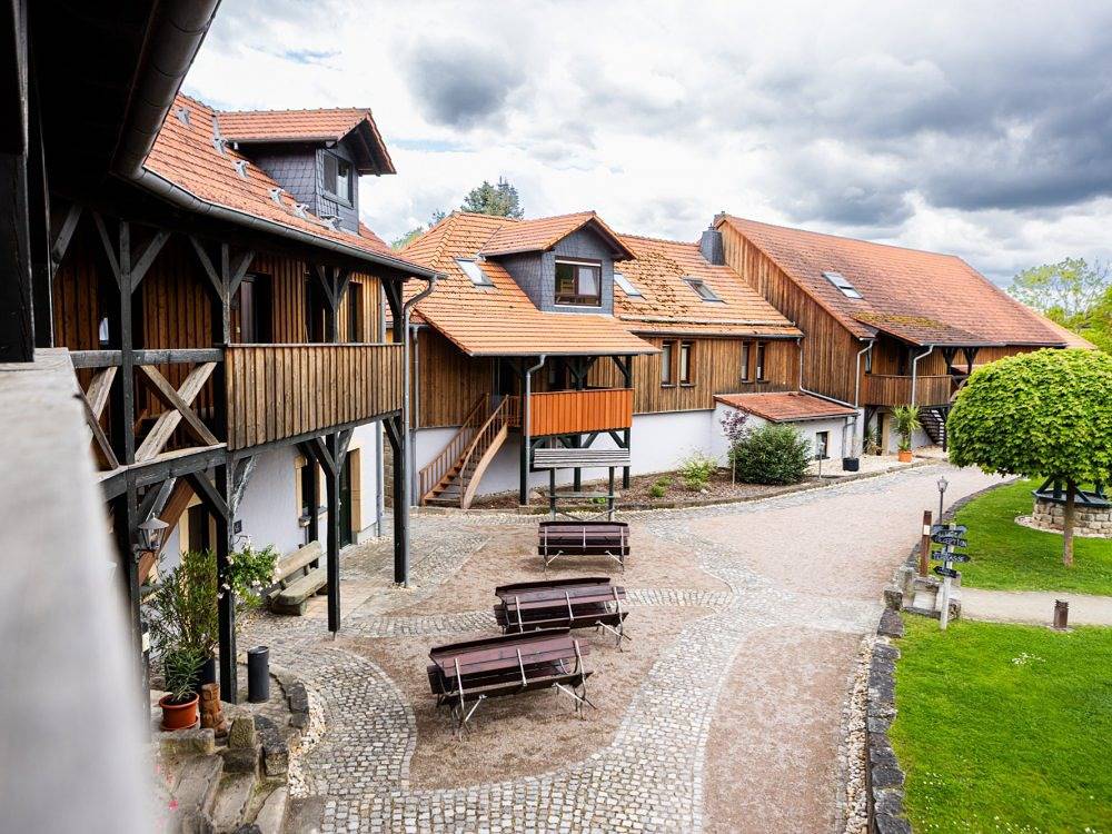 Landkulturhof Glücksbringer - Doppelzimmer Stubentiger in Remda-Teichel, Saaleland
