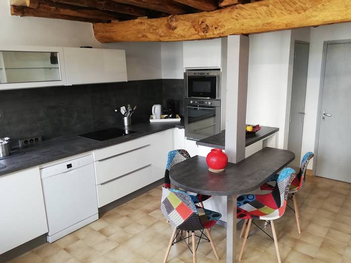 Gîte pour 8 personnes, avec terrasse et jardin, animaux acceptés dans Chioula - 4