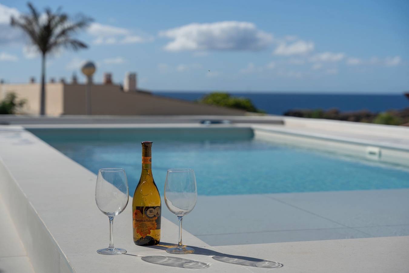 Holiday Villa 'Vistas al Mar' with Sea View, Wi-Fi and Air Conditioning in Las Adelfas, San Miguel de Abona