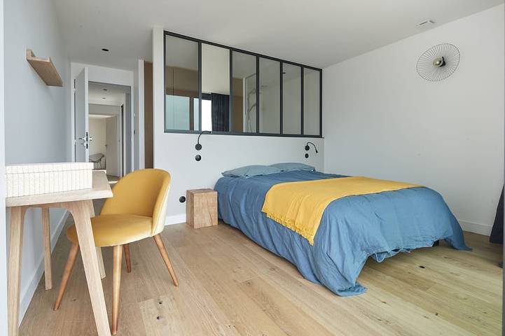 Villa con piscina, vista al mar in Batz-sur-Mer, Côte de Jade