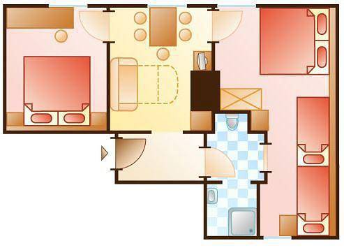 Apartamento vacacional entero, Dachsteinmassiv (1 Dz, 1 Vbz, 1 Wr) in Flachau, Ski Amadé