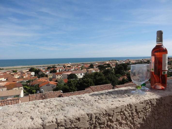 Ferienhaus mit Meerblick für 6 Personen, mit Pool in Südfrankreich