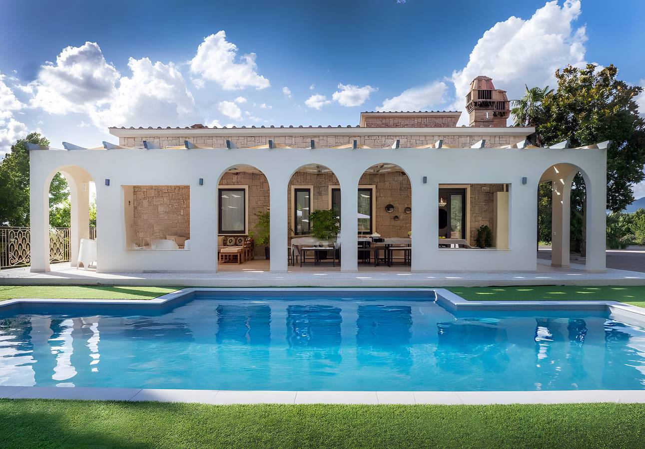 Maison de vacances 'In Villa Con Piscina' avec piscine partagée, Wi-Fi et climatisation in Stroncone, Province de Terni