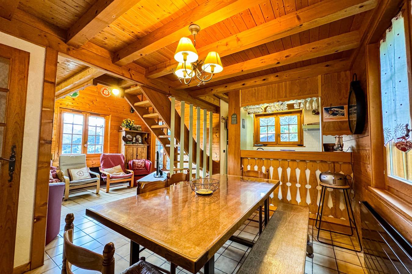 Chalet face au Mont-Blanc, calme et confort in Saint-Gervais-les-Bains, Pays du Mont-Blanc