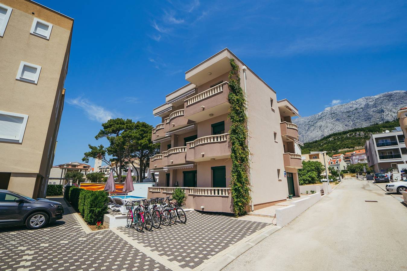 Hel leilighet, One bedroom apartment with balcony and sea view Promajna, Makarska A-6849-a in Promajna, Makarska Riviera