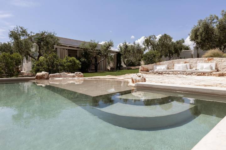 Agriturismo voor 7 personen, with zwembad and terras as well as tuin in Ostuni