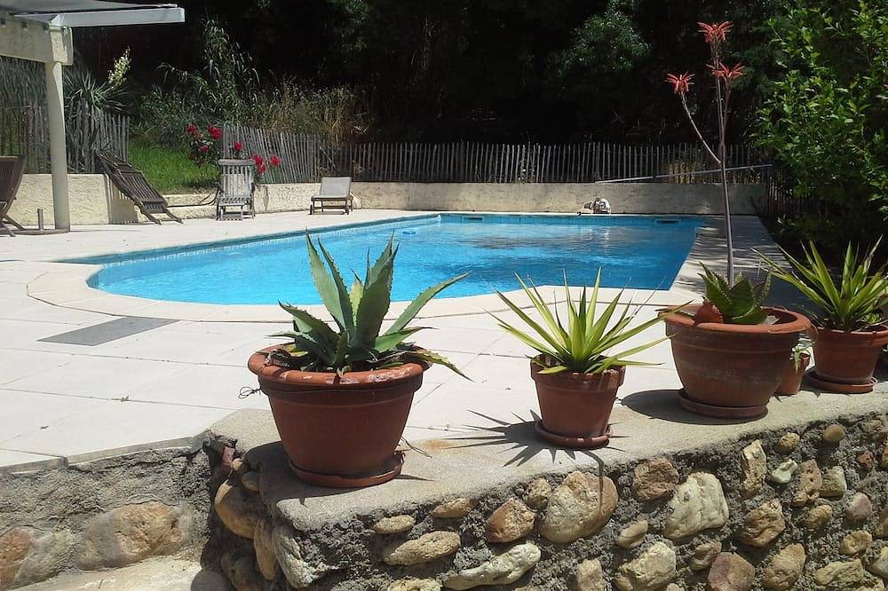 Villa mit Pool, im Herzen des katalanischen Garrigue gelegen. in Millas, Perpignan und Umgebung