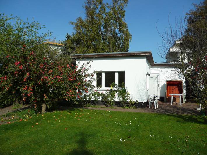 Bungalow für 3 Personen, mit Garten