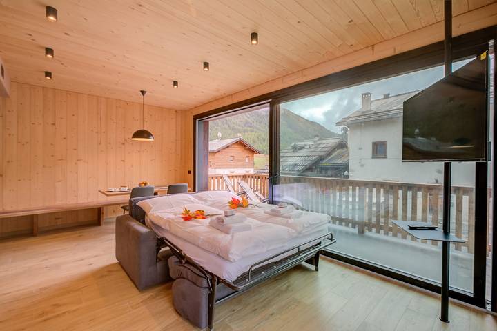Hütte für 4 Personen, mit Terrasse in Livigno - 4