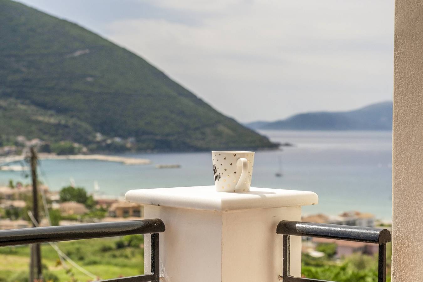 Entire studio, Studio Apartment 'Panorama 3' with Sea View, Wi-Fi and Air Conditioning in Greece