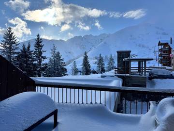 Gîte pour 6 personnes, avec balcon et vue à Gouaux-de-Larboust