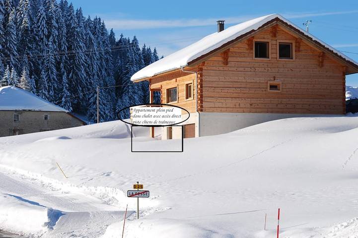 Appartement de vacances pour 4 personnes, avec jardin et terrasse