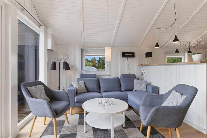 Ferienhaus für 6 Personen, mit Balkon/Terrasse und Sauna, mit Haustier am Ringkøbing Fjord - 4
