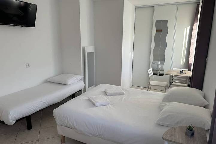 Gîte pour 2 personnes, avec jardin et balcon, animaux acceptés à Fondettes - 4