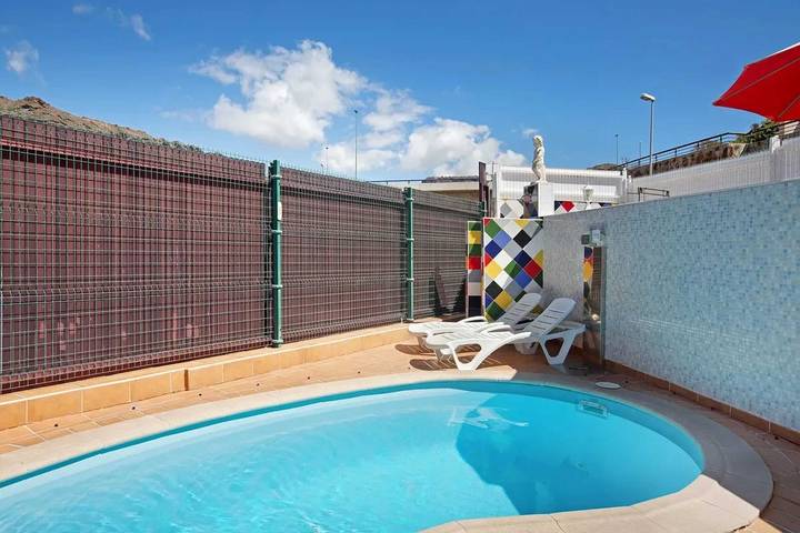 Casa rural para 5 personas, con terraza y piscina en Mogán - 2