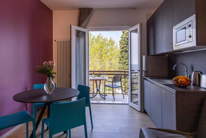 Apartmenthotel für 3 Personen, mit Ausblick und Seeblick sowie Garten, mit Haustier - 1