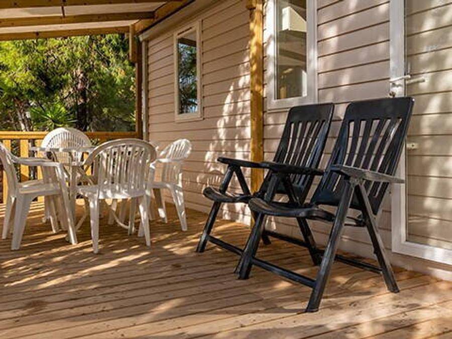 Camping Playa Brava - Mobilhome 6 personas - Mobil-home | Confort | 3 Dormitorios | 6 Pers. | Terraza elevada | Aire acondicionado in Pals, Costa Brava