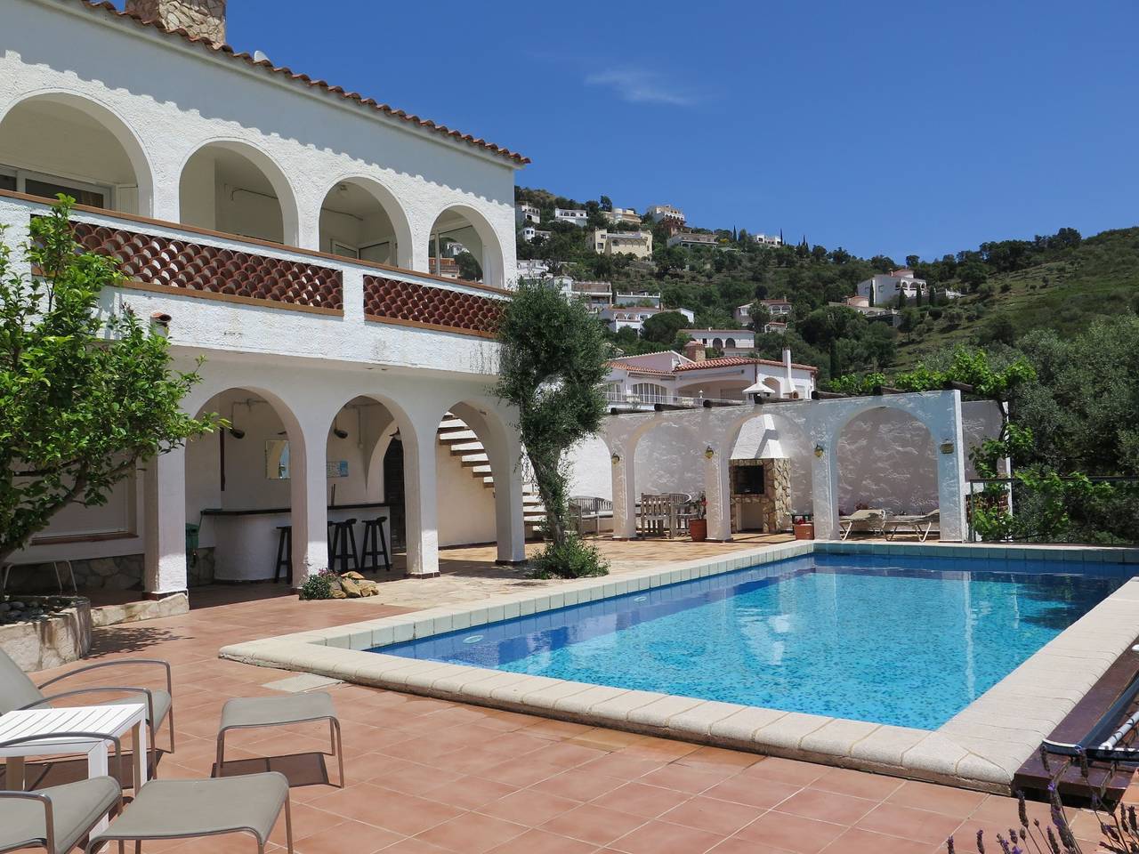 Villa für 7 Personen mit Garten in El Mas Fumats, Roses