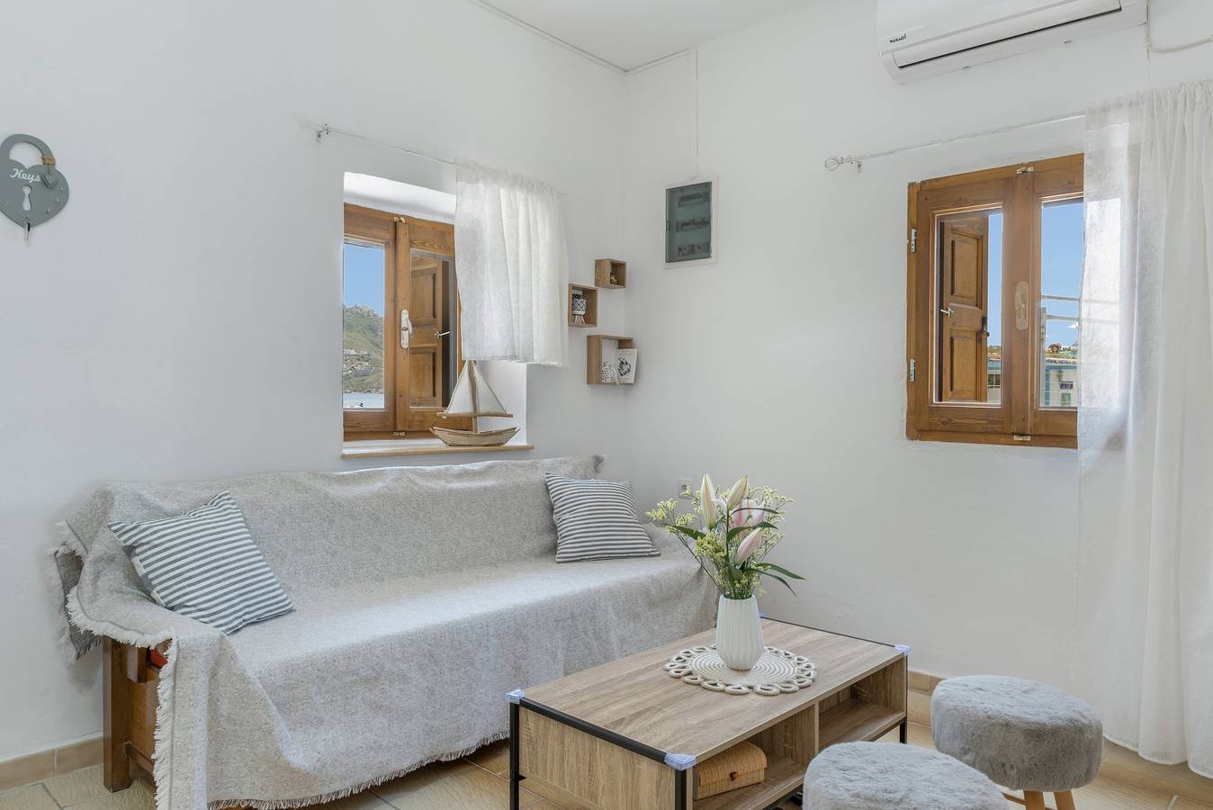 Maison de vacances 'Peter's Paradise' avec vue sur la mer, Wi-Fi et climatisation in Kalymnos