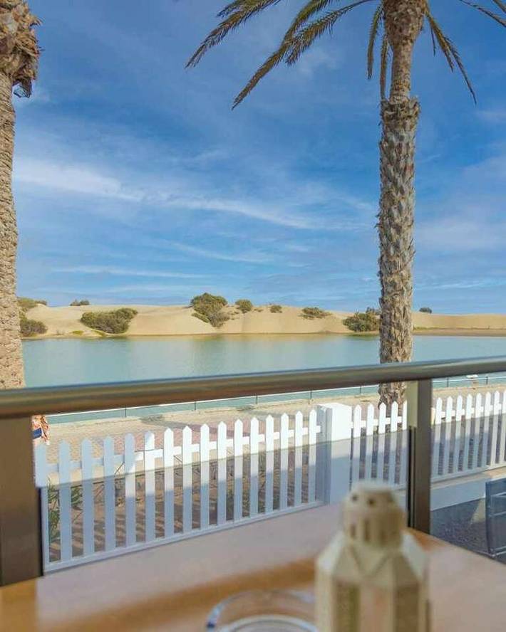 Apartamento de vacaciones para 3 personas, con balcón y jardín - 1