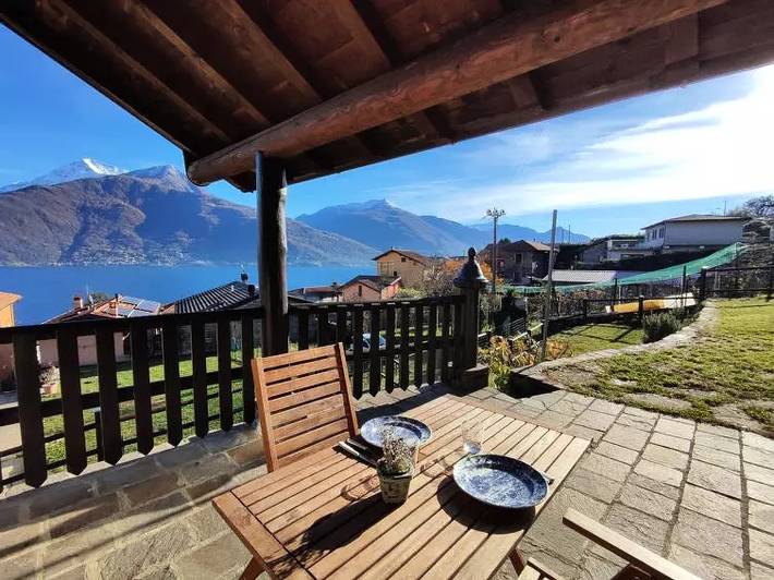 Chalet para 2 personas, con terraza en Lago de Como