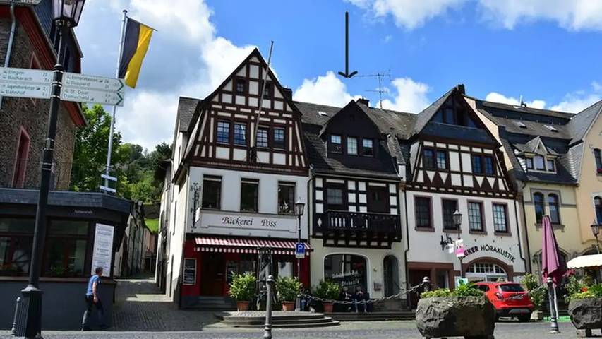 Ferienwohnung für 4 Personen, mit Balkon in Oberwesel