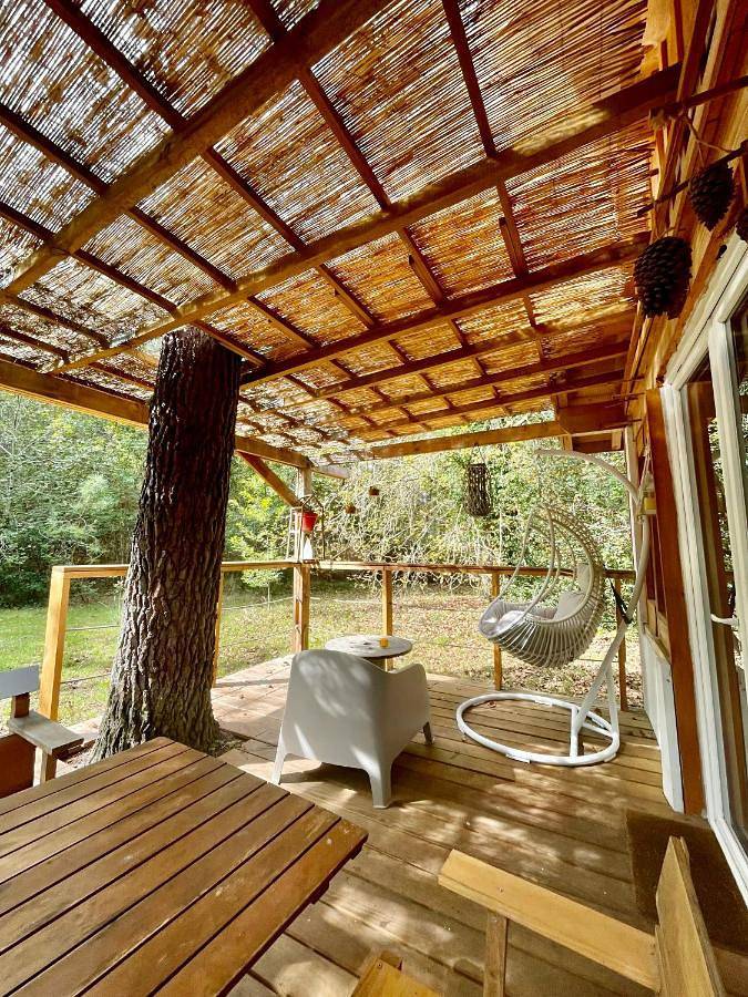 Location de vacances pour 2 personnes, avec vue ainsi que terrasse et jardin à Labouheyre - 3