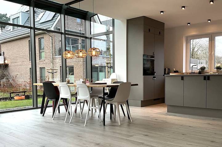 Luxus-Ferienhaus für 6 Personen, mit Terrasse und Garten